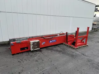 Budde transportband telescopische transportband voor het laden en lossen van containers 500 tot 1150