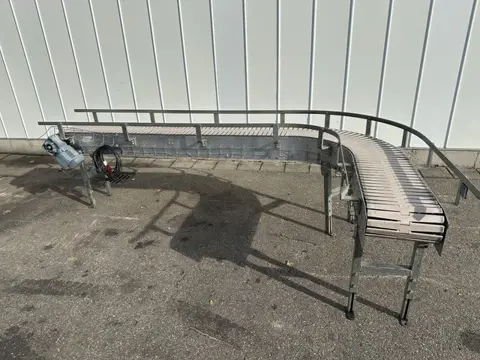 Bochtband 90° roestvrij staal