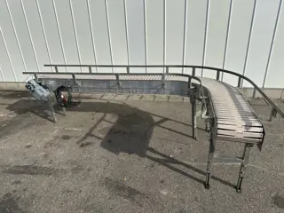 Bochtband 90° roestvrij staal