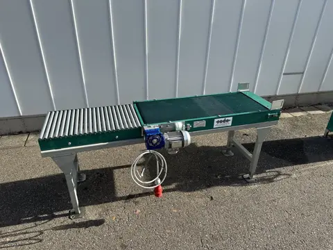 SADO transportband 105 x 40 cm + rollenbaan 65 x 40 cm