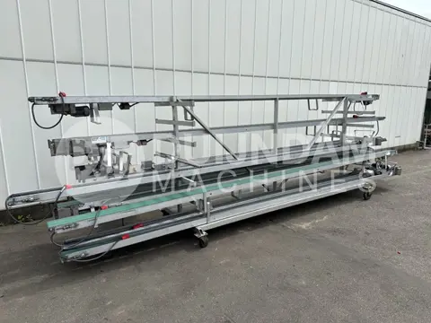 Transvaria plantentransportband vaste snelheid 600 x 17 cm