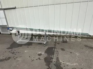 BCK transportband 425 x 20 cm + 50 x 20 cm rollenbaan