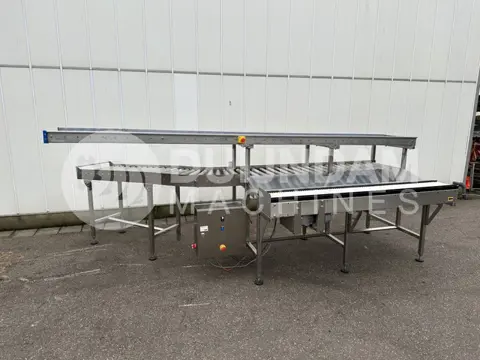 Arco inpakband met aan- en afvoerrollenbanen voor dozen