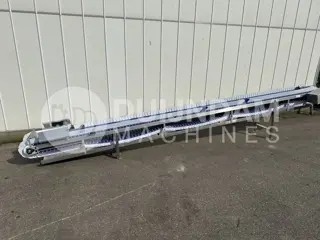 Franz Nahrungsmittelmaschinen vlakke transportband 550 x 29 cm