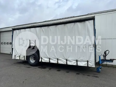 Oogstwagen 8 pallets zonder remmen