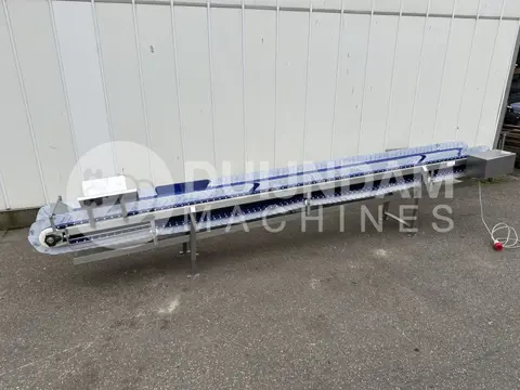 Franz Nahrungsmittelmaschinen vlakke transportband 340 x 29 cm