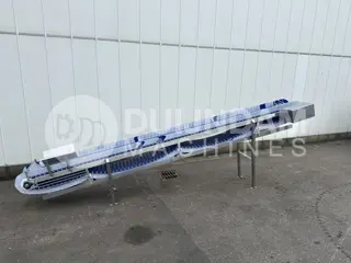 Franz Maschinenbau opvoerband RVS, 400 x 29 cm