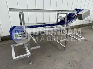 Franz Maschinenbau snijmachine met dubbelzijdige snijtafels