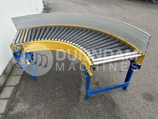 Aangedreven rollenbaanbocht/bochtband