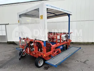 Ferrari Fastblock 4-rijige transplanter voor potgrond / vierkante blokken als nieuw