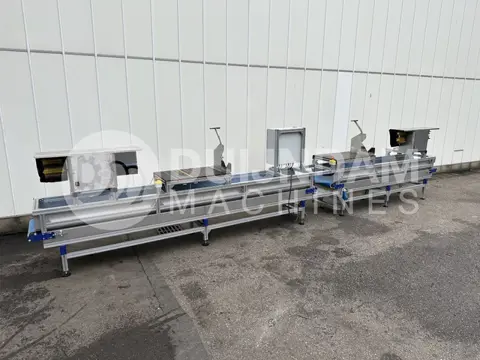 ATT bloemenverwerkingslijn met ontbladeren en afsnijden