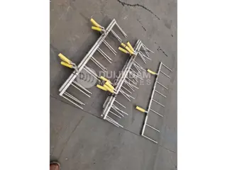 Pottenvork voor het uitzetten van potplanten 5 x 11 cm en 2 x 17 cm