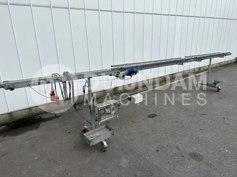 FGM plantentransportband met klikrails