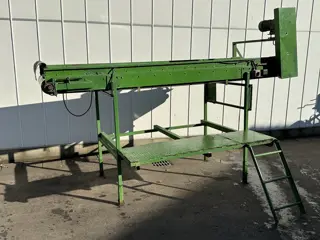 Vlakke transportband 320 x 80 cm