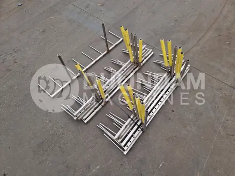 Pottenvork voor het uitzetten van potplanten 5 x 11 cm en 2 x 17 cm