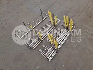 Pottenvork voor het uitzetten van potplanten 5 x 11 cm en 2 x 17 cm