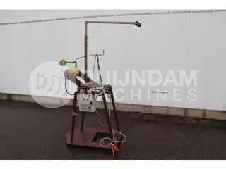 Buislader om buizen te voorzien van Girsac netten