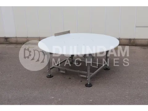 Draaitafel nieuw, 150 cm kunststof bovenblad