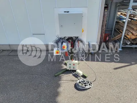 Schouten schakelkast voor 2 machines, 380 Volt