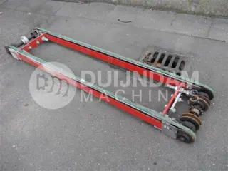 Flier transportband met 2 bandjes, zonder motor