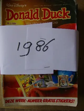 Donald duck weekblad 1986 compleet adv4442
