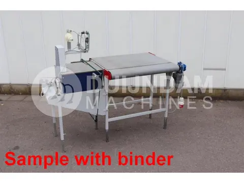 BTM vlakke transportband  voor bindmachine