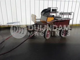 Recreatiewagen koets voor paard