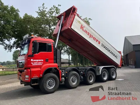 MAN TGS 49.440 10X8 BB 10x8 Euro 5 bladgeveerd  met geisoleerde kipper BS1043