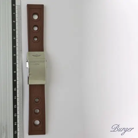 Breitling Rubber Strap And Clasp 24/20mm
