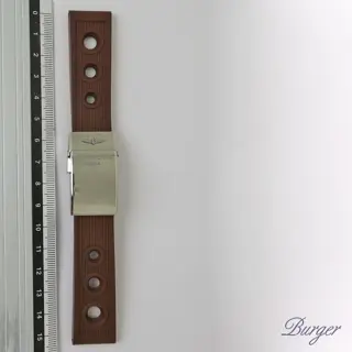 Breitling Rubber Strap And Clasp 24/20mm