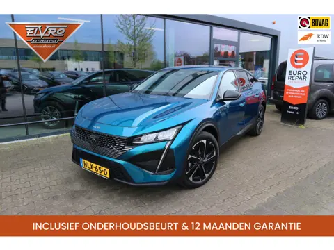 Peugeot 408 1.2 PureTech Allure 130PK AUTOMAAT NAVI 360CAMERA STOEL/STUUR/VOORRUIT VERW PDC V+A KEYL