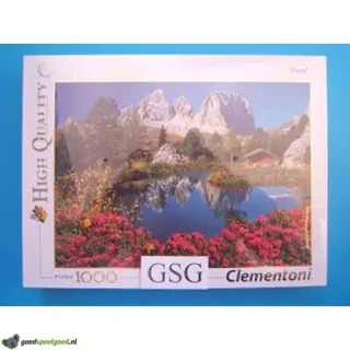 Passo Pordoi with a view to Sassolungo 1000 st nr. 39273-01