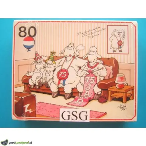 Nederlandse Wolfederatie 75 jaar 80 st nr. 21019-00