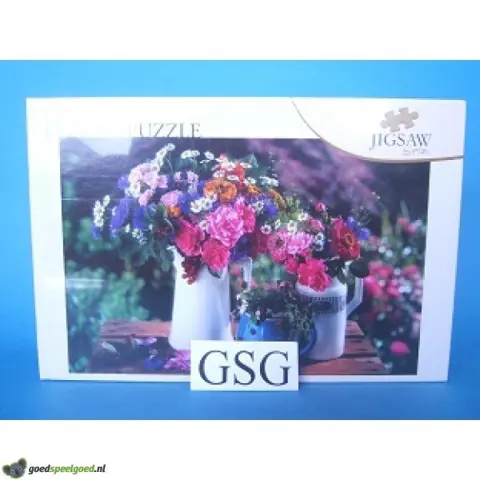 Tafel met bloemen 1000 st nr. 33-11000-21