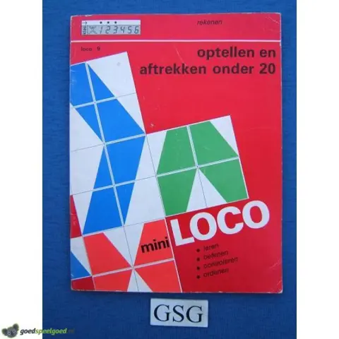 Optellen en aftrekken onder de twintig 9 nr. 25075-01