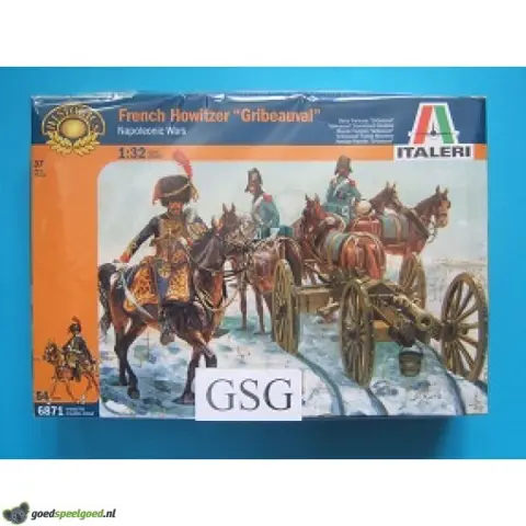 French Howitzer “Gribeauval” 1:32 nr. 6871-01