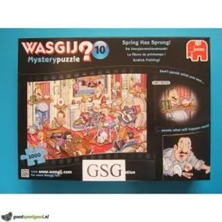 Wasgij mysterie 10 (de voorjaarsschoonmaak) 1000 st nr.