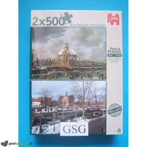 Noorderkerk Amsterdam 2x 500 st nr. 18344-01
