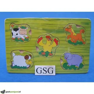 Legplankje dieren klein nr. 15