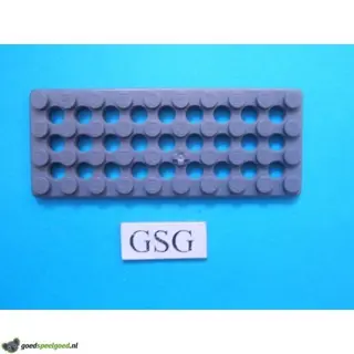 Grondplaat 10x4 (F2) grijs nr. 16484