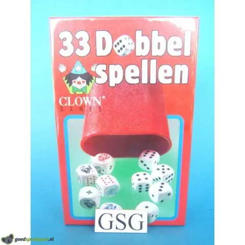 Drie en dertig dobbelspellen nr. 06.01.022-00