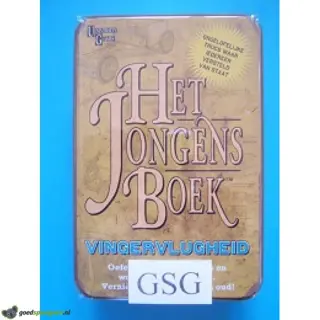 Het jongensboek vingervlugheid nr. 17032-01