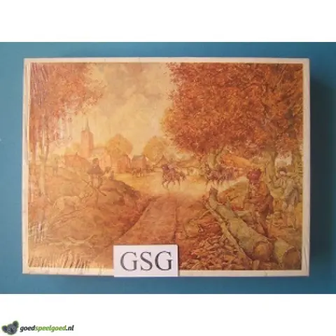 Brabants dorp in de 15e eeuw 1200 st nr. 21074-01