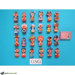 Rode Neuzen set compleet met stickers nr. 50588-02