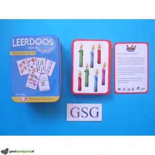 Leerdoos voor bollebozen tellen van 1 tot 10 nr. 60592-02