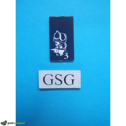 Kaartje verkenner blauw nr. 60915-02