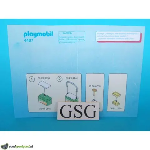 Bezoeker met bolderwagen nr. 4467-02