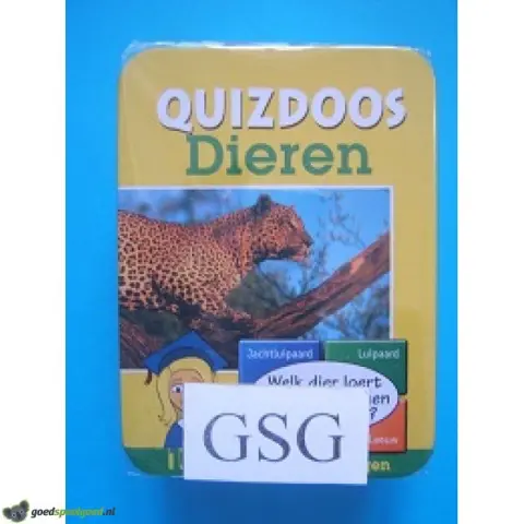 Quizdoos dieren nr. 60729-01
