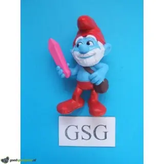 Grote Smurf met kristal nr. 50349-02