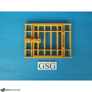 Hekwerk breed met deur nr. 4368-02